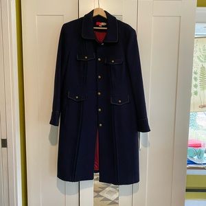 Boden Women’s Parade coat, wool trench 18